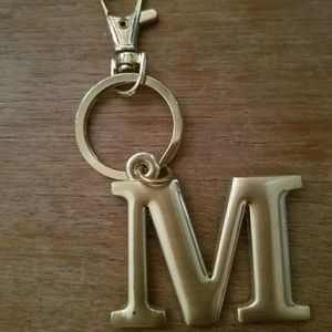 M keychain